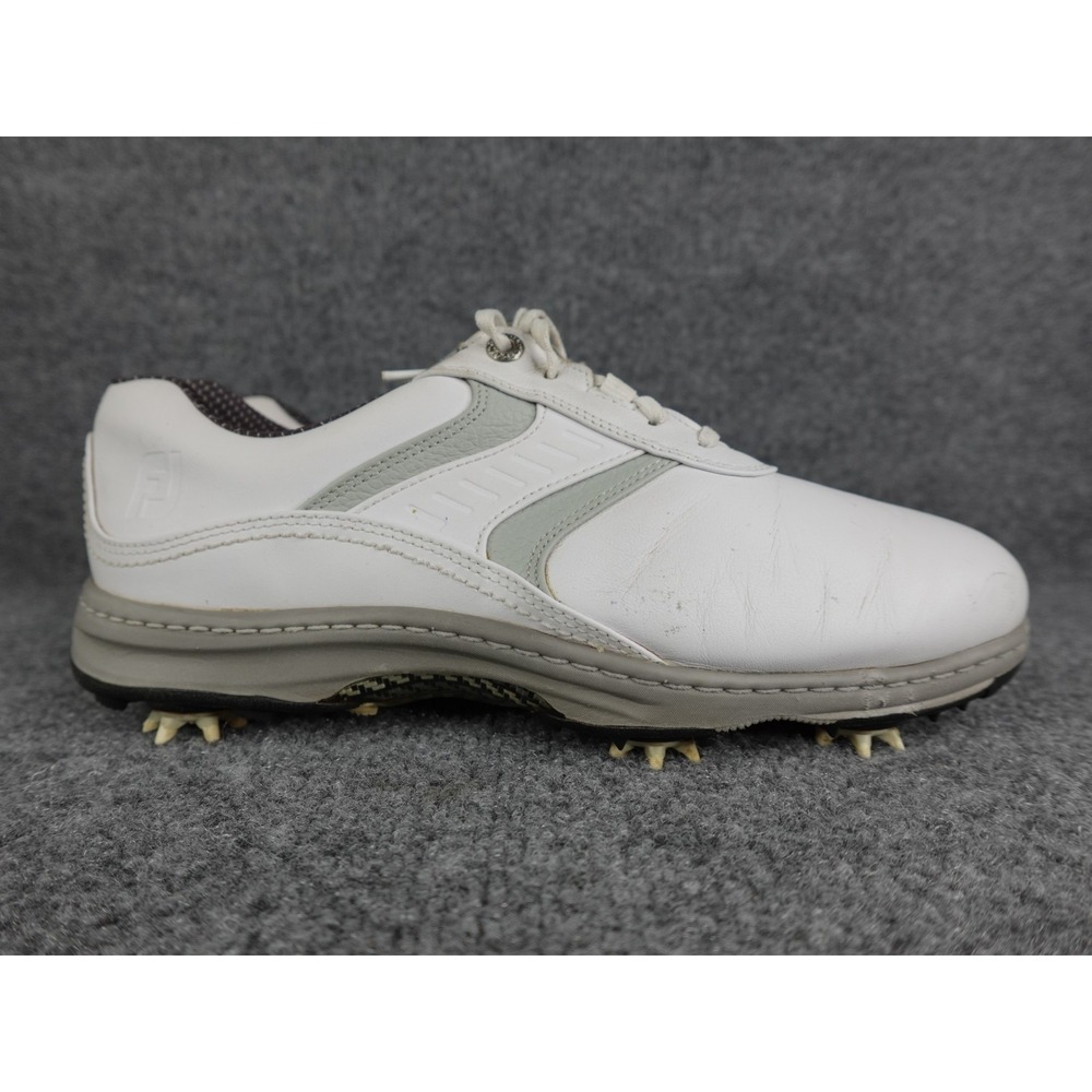 Footjoy Contour Series Spiked Golf Leather Shoes Mens‎ Size 10.5M 54106